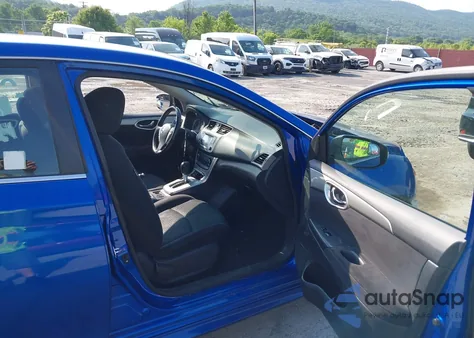 2015 Nissan Sentra Sr from USA, damaged, VIN 3N1AB7AP7FY334210